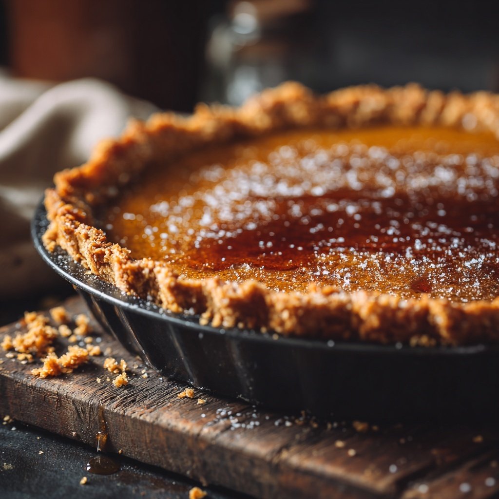 Festive Spiced Pumpkin Pie