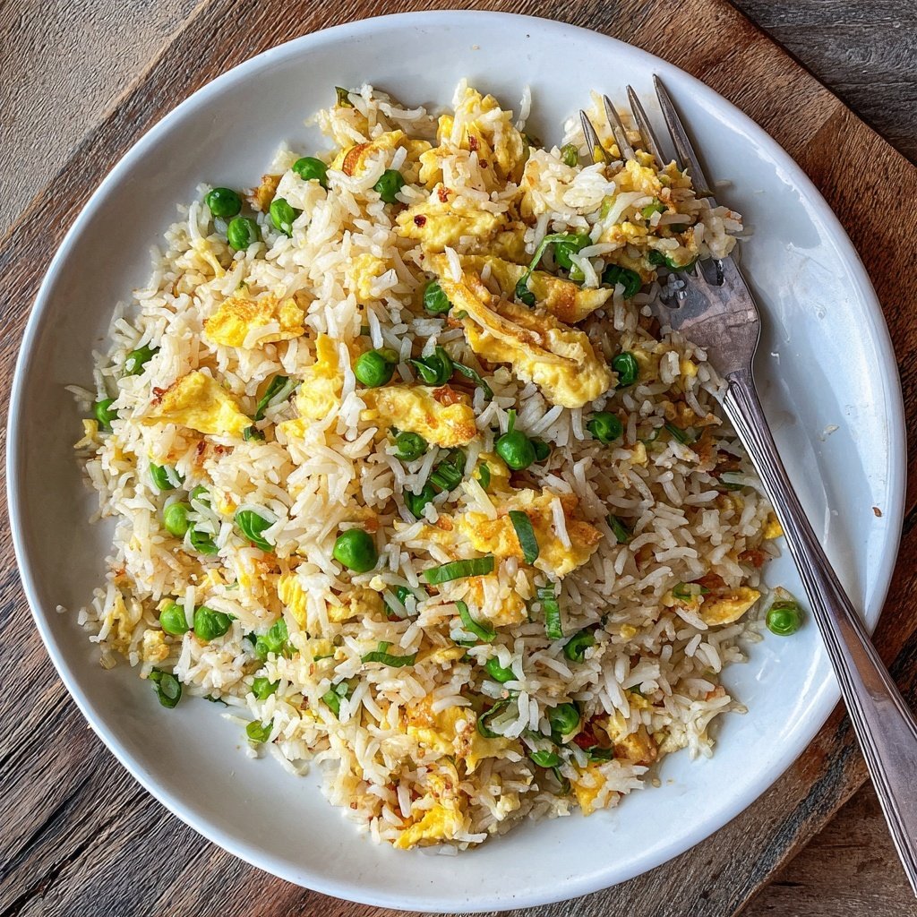 Quick 10 Minute Egg Fried Rice