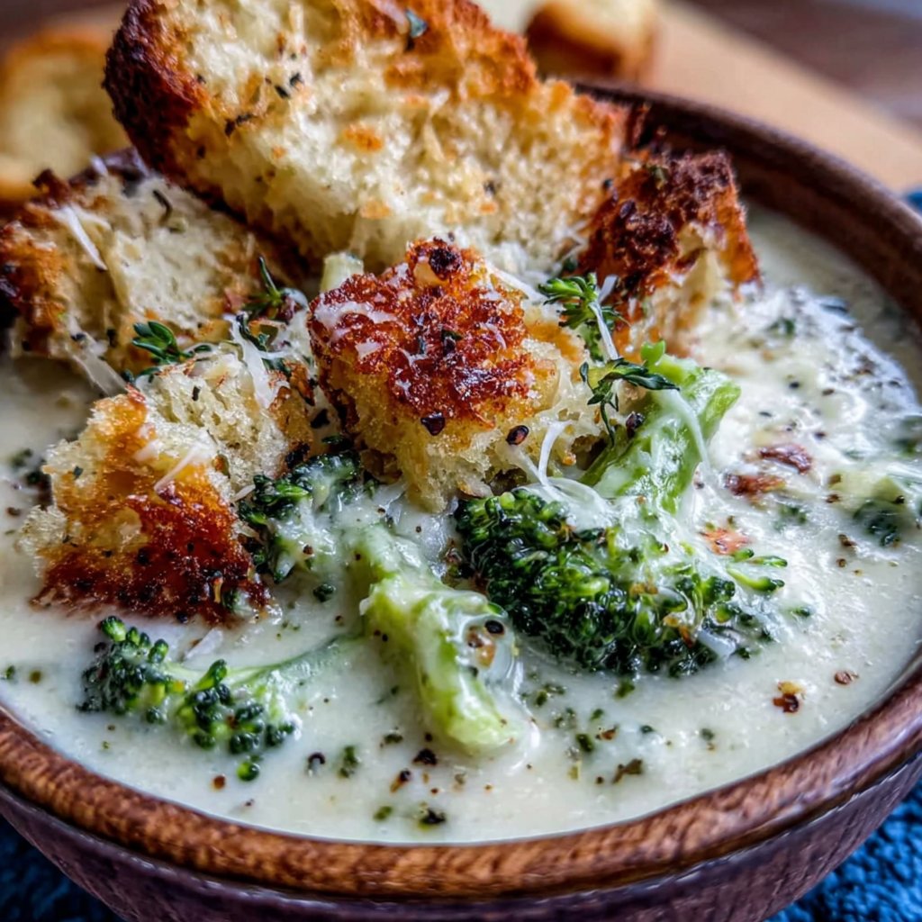 Creamy Broccoli Cheddar Soup