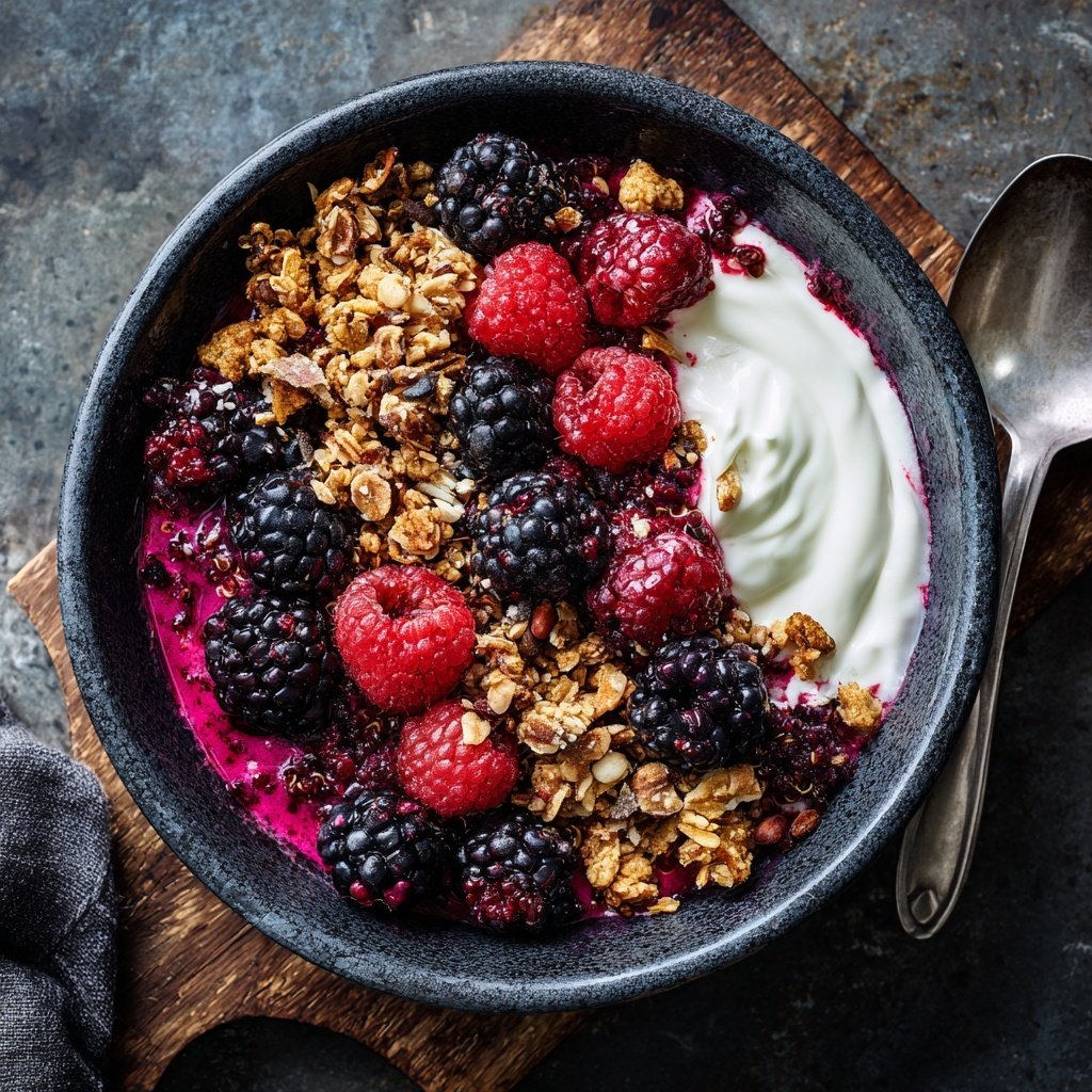 Morning Berry Quinoa Bowl