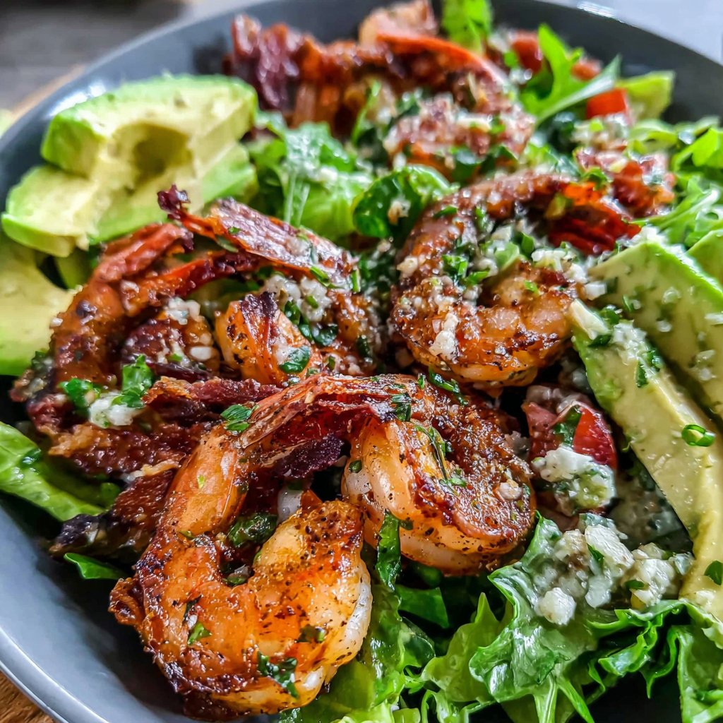 Shrimp Avocado Power Salad